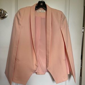 Lela Sky Peach Cape Blazer